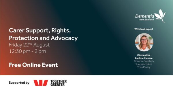 Carer Support, Rights, Protection and Advocacy Workshop